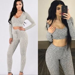 Fashion Nova Hooded Set